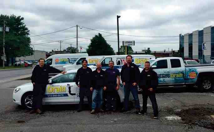 Monsieur Drain’s associates will take care of all your plumbing needs