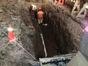 excavation drain